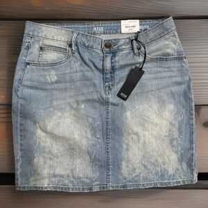 Y2k NWT A.N.A Women’s Denim Mini Skirt - Size: 30/10 (Blue 5-Pocket Faded) $44